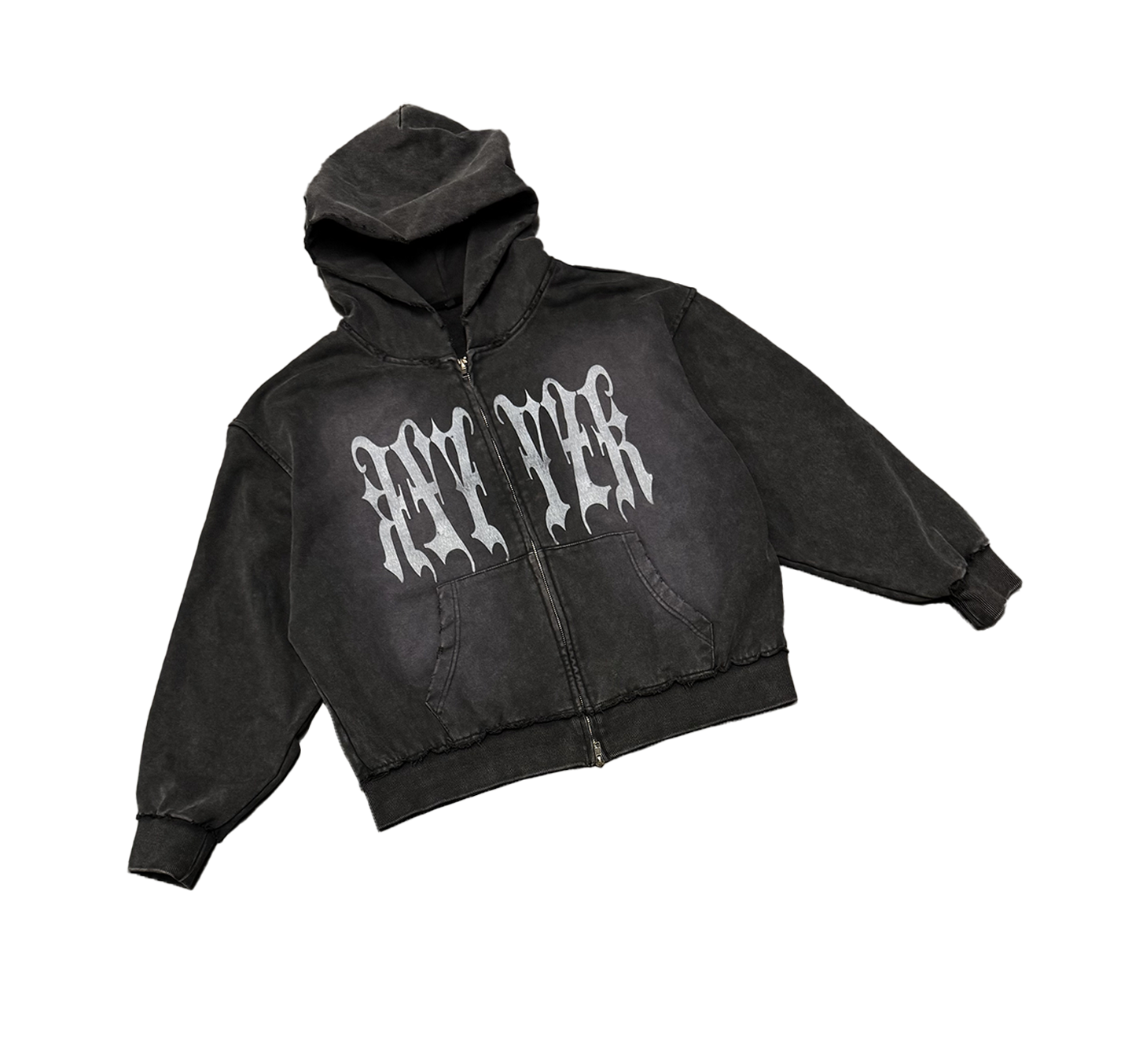 yzk grey double zip