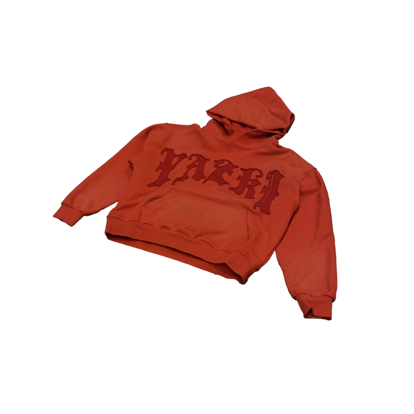 red hoodie